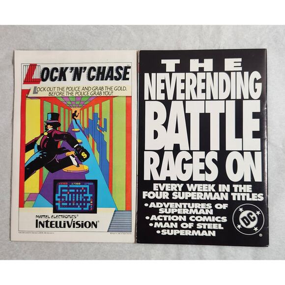 DC Comics Reign Of Superman Foil (1993) & Superman & Batman (1982) Pre-owned - Picture 2 of 10